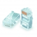 Conector Plug Rj45 Rede Lan Ethernet Cat5 (pacote 10 peças)