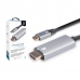 Cabo Adaptador USB C Para HDMI 4K Ultra HD - 1.8M - 5+