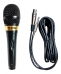 Microfone Profissional Metal Dinâmico Unidirecional 600R C/ Cabo 4,5 Metros - Preto - Tblack