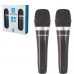 Microfone Profissional com Fio Hoopson Plug P10 - MIC-003 Duplo